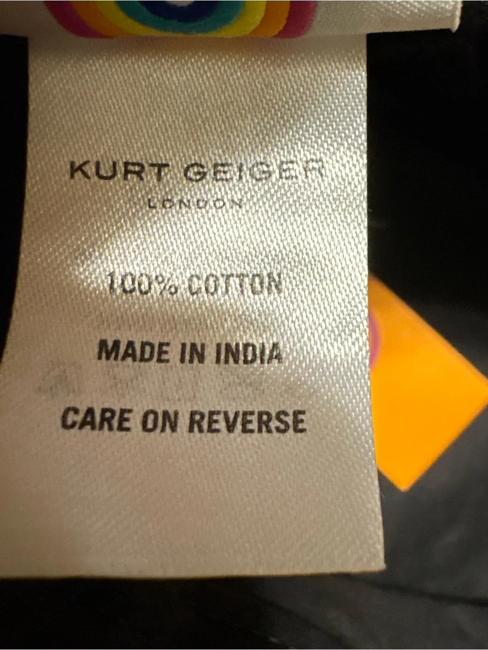 Kurt Geiger playful patchwork